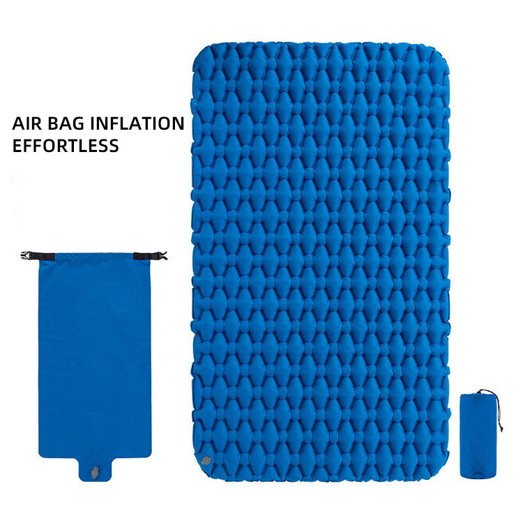 Good Quality Self Inflating Sleeping Mat Custom Tpu Camping Inflatable Tpu Double Travel Cushion Inflatable Pads