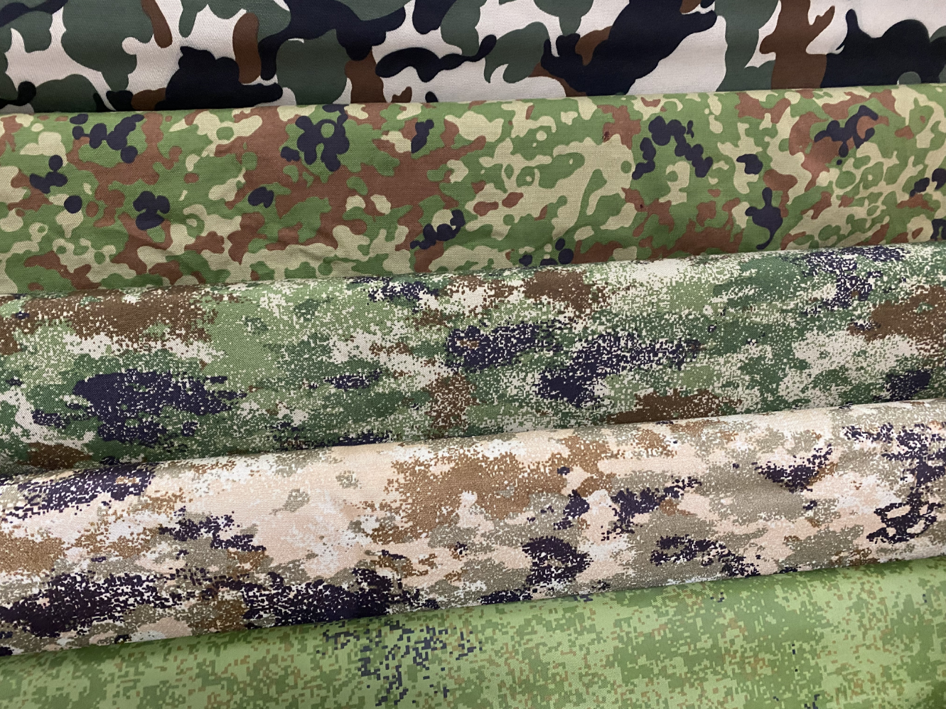 500D  camouflage printed  w/r  anti-uv fire retardant pu coated printed outdoor tent  luggage nylon 1000D cordura oxford fabric