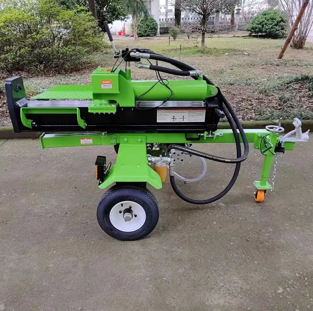 New Log splitter 35 Ton Hydraulic Wood Splitter  Processing Machine for  Commercial Use