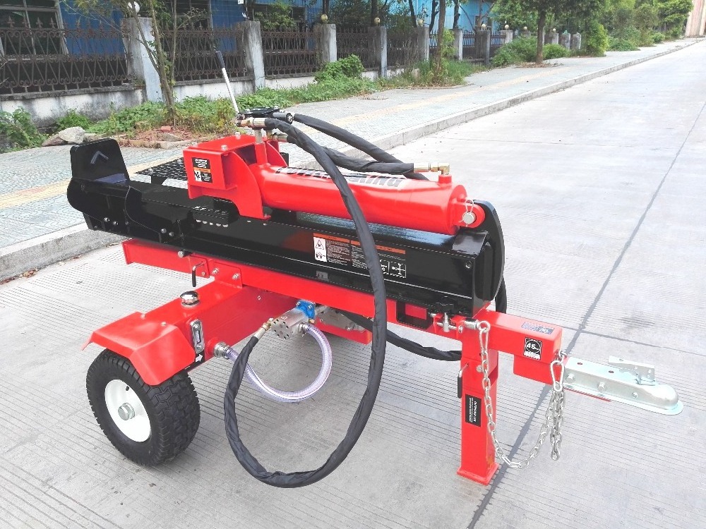 25Ton Force 6.5HP Gasoline Engine 4inches Ram Automatic Return Hydraulic Log Splitter