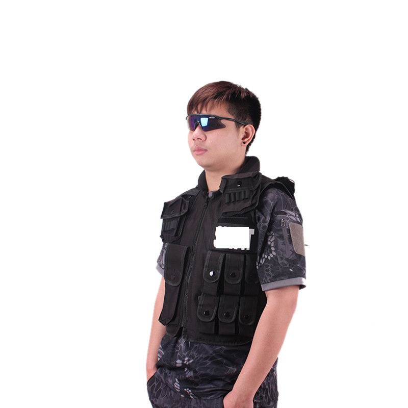 Fashion Style Men's Outdoor Safety Strategy Vest Waterproof Durable Tactical Quick-break Vest