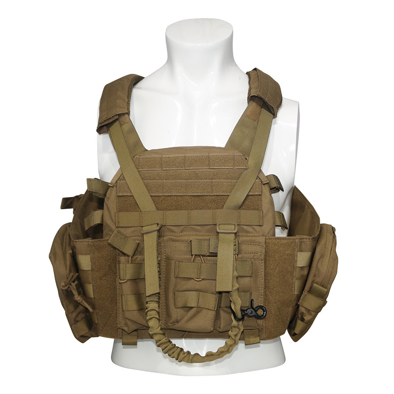 plate carrier tactical vest security outdoor life safety Black OD Green Tan GRAY Camo vest tactical