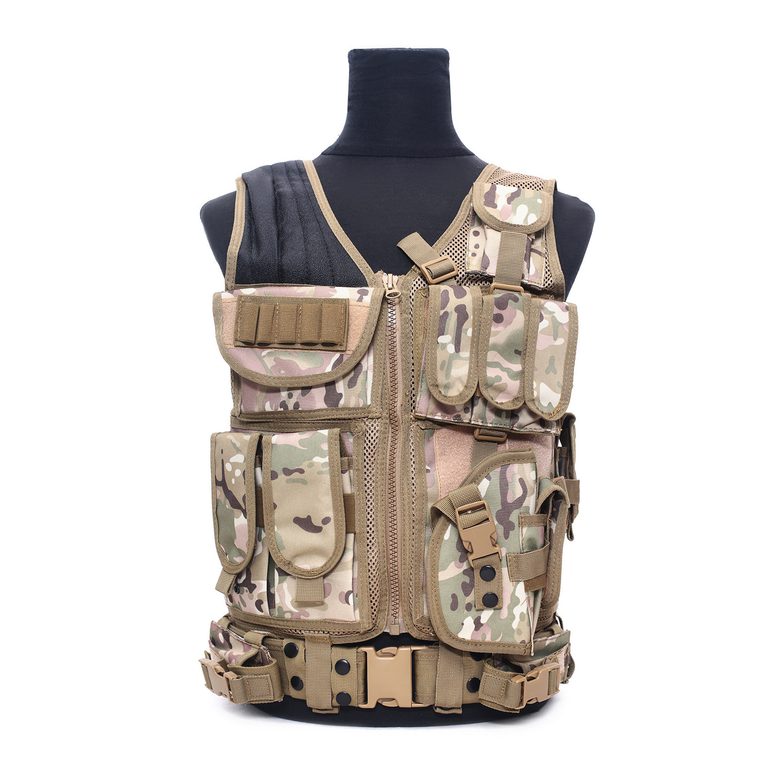 Wholesale Tactical Vest Men's Camouflage Amphibious Breathable Vest Sports Protection Tactical Vests