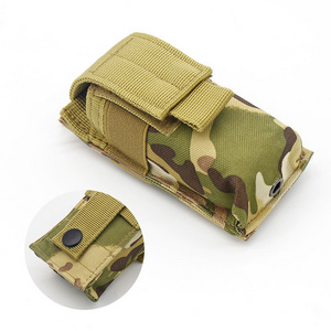 tactical Outdoor flashlight bag Small  single EDC every day carry tool bag Molle accessory bag