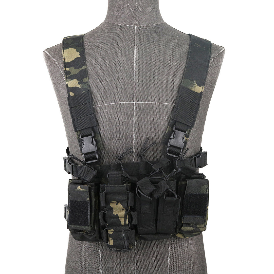 Bestseller Multi-functional Outdoor Safety Training Vest Men's Camouflage Tactical Chest Rig