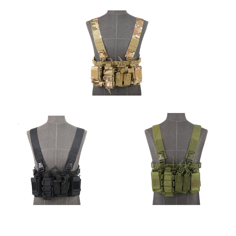 Bestseller Multi-functional Outdoor Safety Training Vest Men's Camouflage Tactical Chest Rig