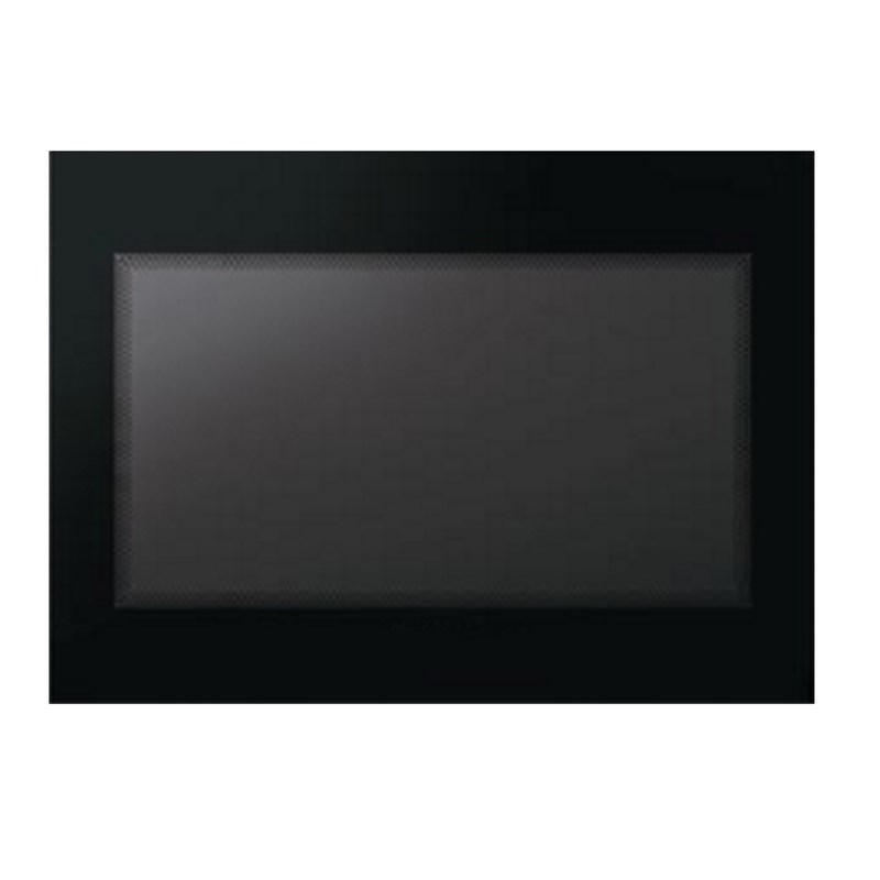 Factory Price Custom Cut Heat Resistance Black Tempered Glass Panels Microwave Parts Tempered Glass For Oven Door