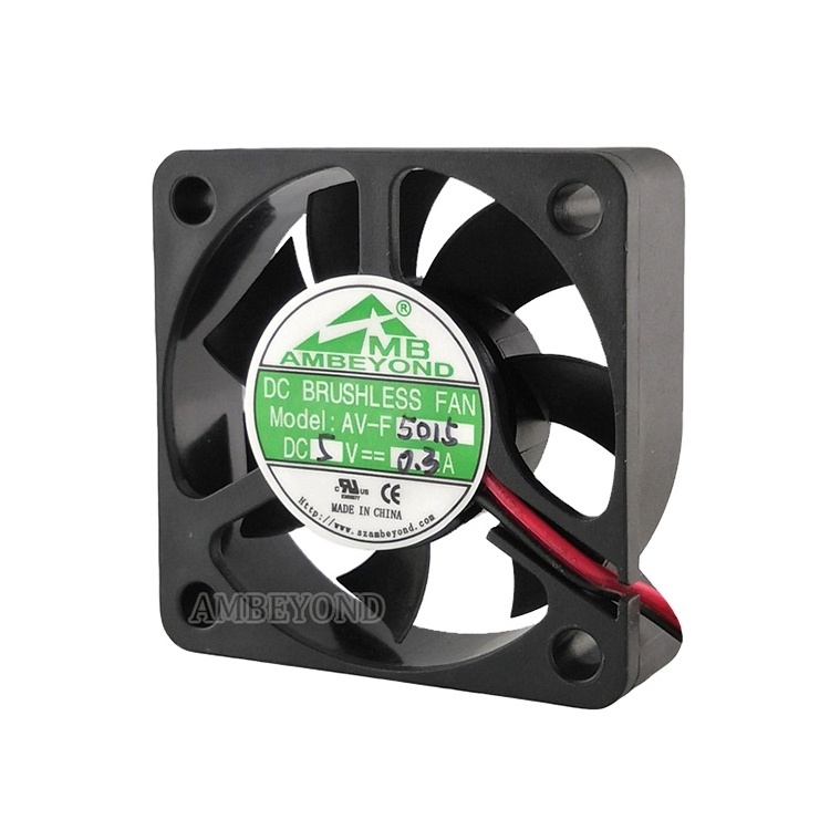 Mini 5015 24v UL 18v Cooler 3pin PWM Small Size Motor 50*15mm Engine Cooling Fan For Wood Stove