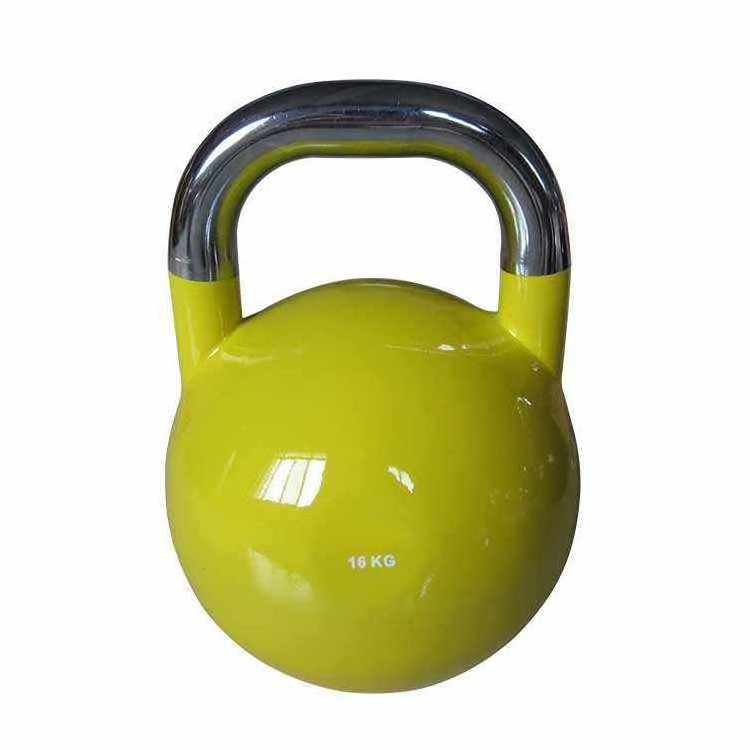 ZT Customizable Logo Round 10kg Stainless Steel Kettlebell Multi-Size Handheld Kettlebell