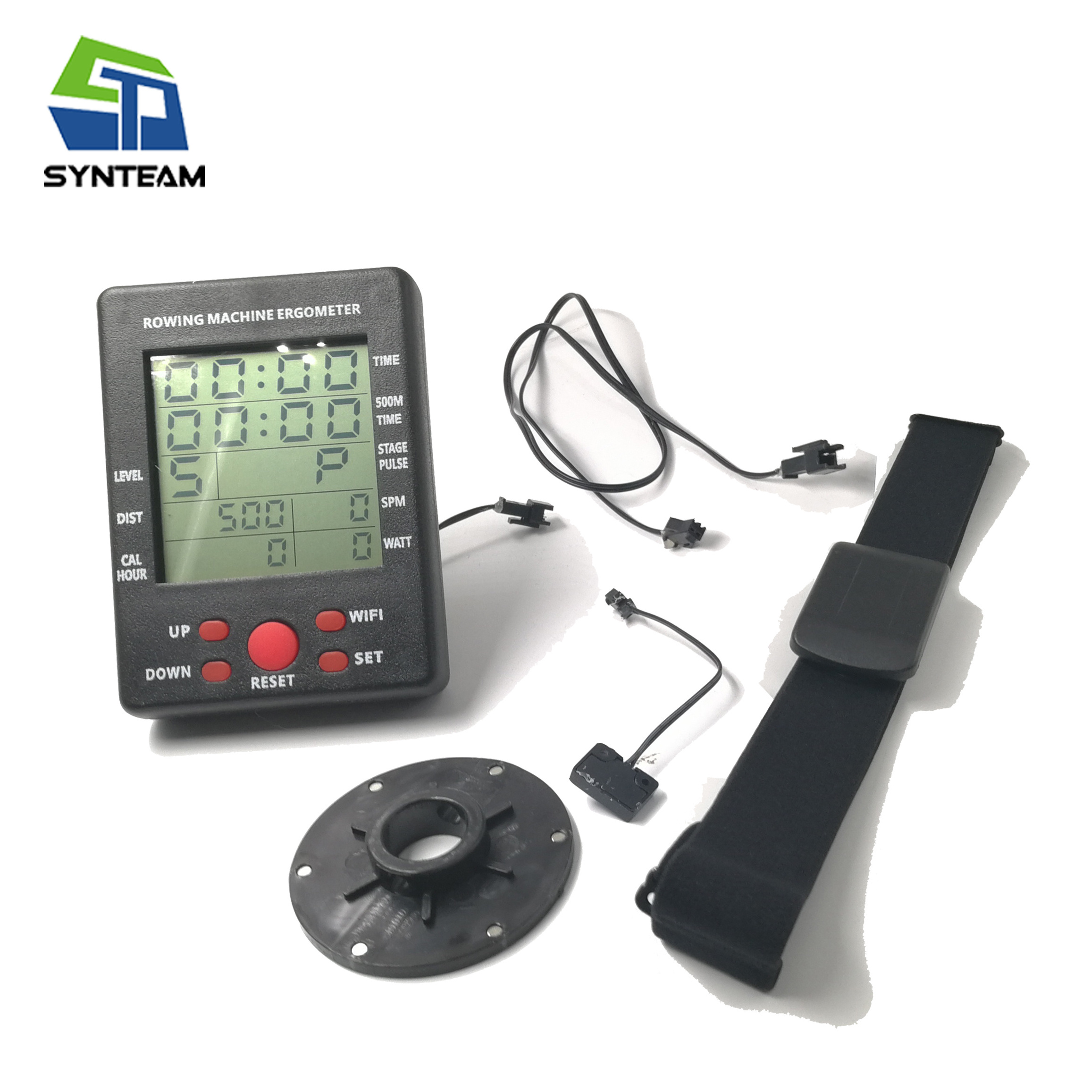 ZT rowing rower machine monitor for gym equipment rower monitor cheap LCD monitor calorie Counter Digital Counter Meter