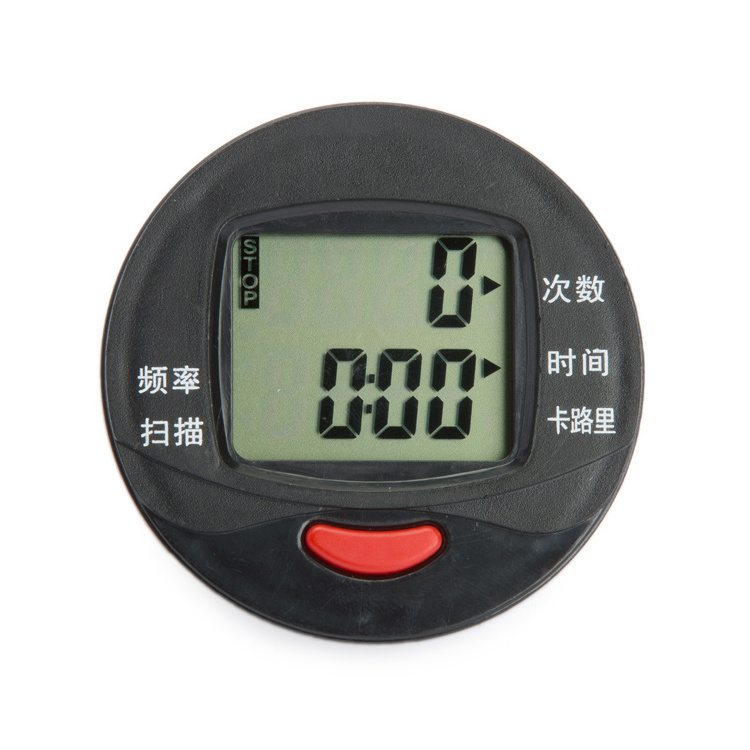 ZT Trampoline Stepper Mini Bike Walk Fitness Custom Logo Pedometer Digital Mechanical Cable Length Measuring Counter Meter