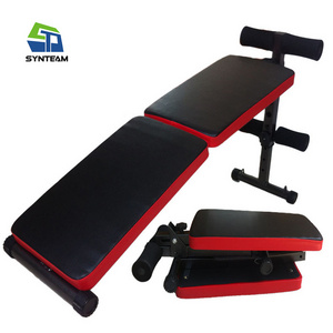 ZT Adjustable Situp Bench Dumbbell Weight Bench Sit Up Exercise Training Foldable Workout Bench Dumbbell Gym Equipment