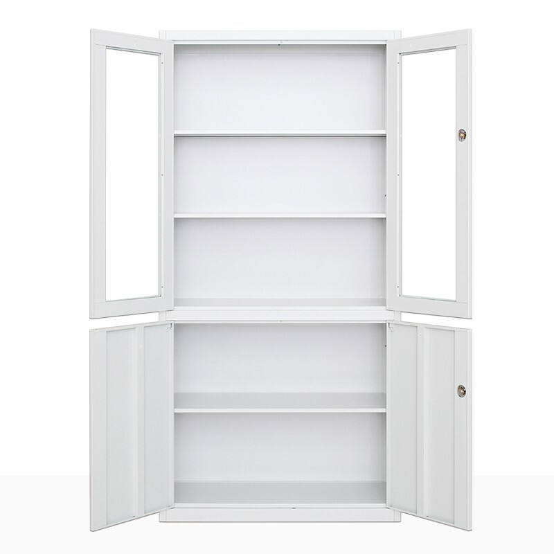 Office Steel Vault Hanging File Cabinet Vertical 4 Drawer Metal Filing Storage Drawer Cabinet