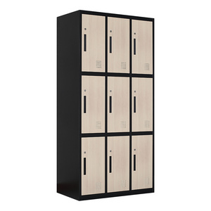 Locker Storage Gym Locker Factory Metal 9 Door Lockers