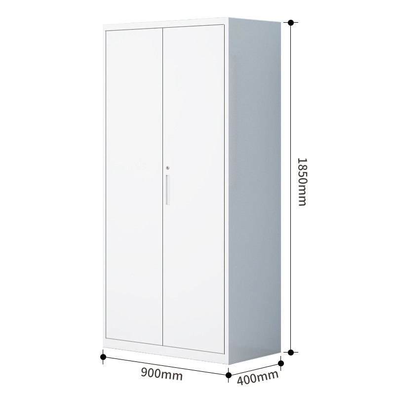 Wardrobes Bedroom Furniture Steel Storage Cabinet 2 door Cupboard Metal Clothes Cabinets Wholesale