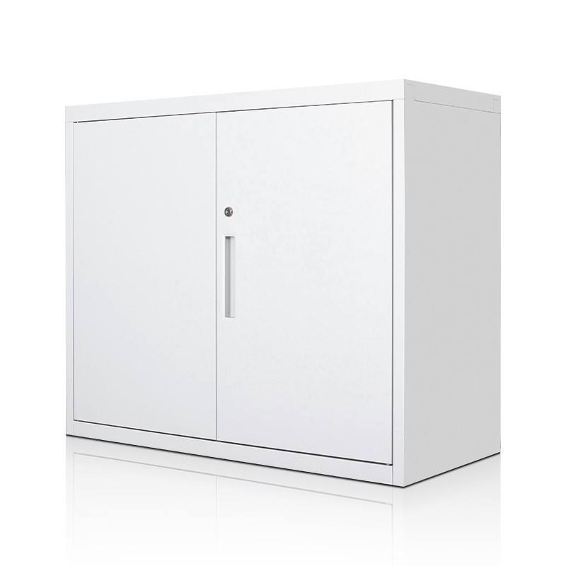 Half height steel outdoor shoe cabinet / black white low storage cabinet/ small filing cabinet