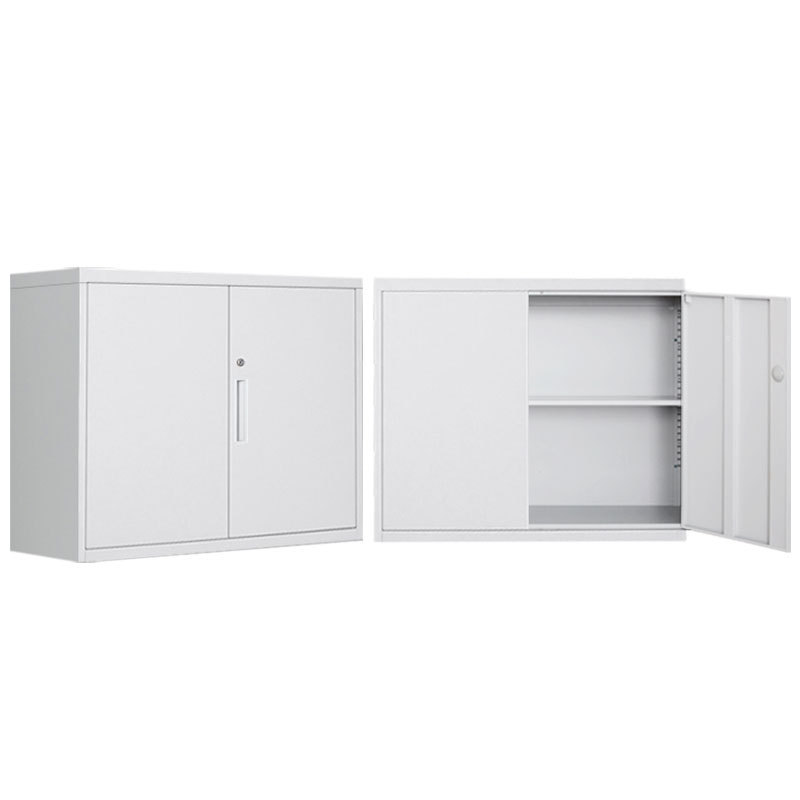 Half height steel outdoor shoe cabinet / black white low storage cabinet/ small filing cabinet