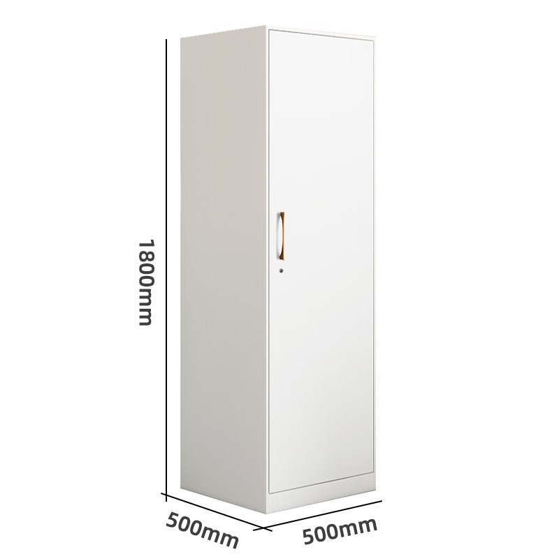 Steel Bedroom Wardrobe 2 Door Clothing Storage Wardrobe Closet Mini Steel Locker For Home