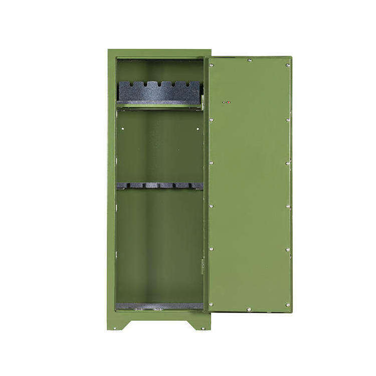 Steel Gun Storage Safe Box Cabinet Biometric Fingerprint Access lockers Factory direct sales mechanical key lock hidden storage