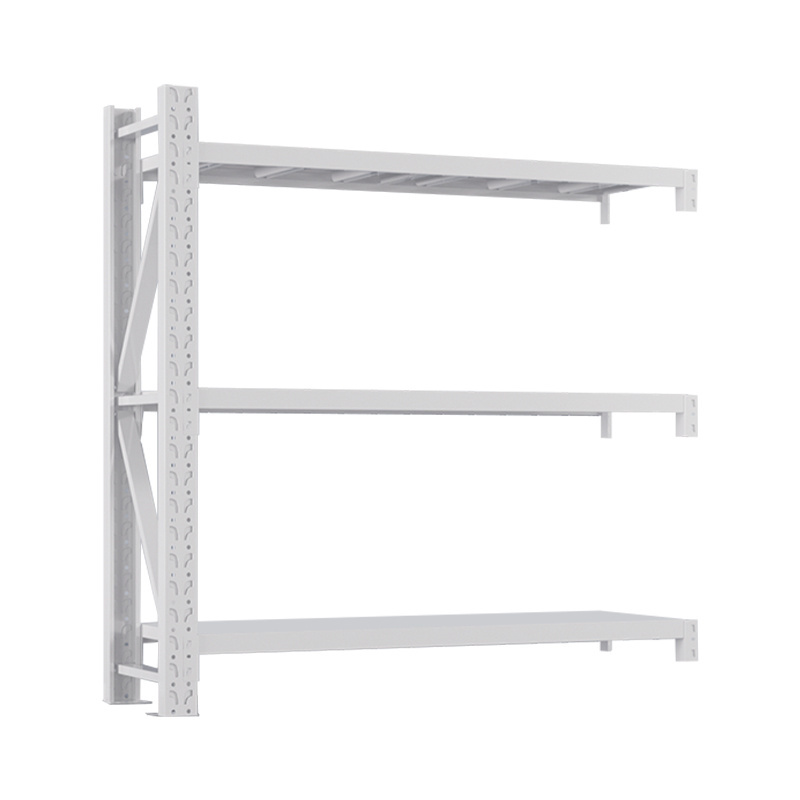 3 Tier Laminated Metal Shelving Unit Adjustable Storage Utility Rack Heavy Duty Shelves Organization Multipurpose Shelf