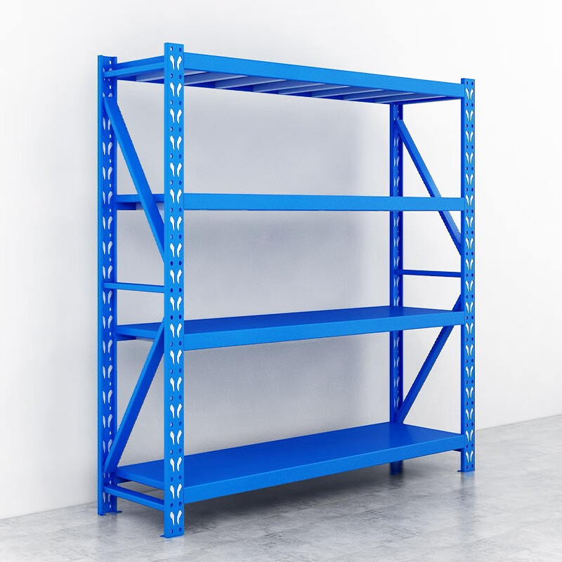 Cargo Storage Rack Medium Duty Metal Shelving Steel Racking Longspan System Warehouse Cargo Storage Rack