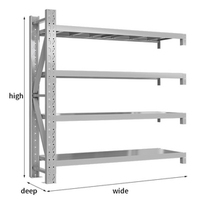 Light duty store shop display shelving tiers garage racking shelves steel warehouse shelf metal storage rack