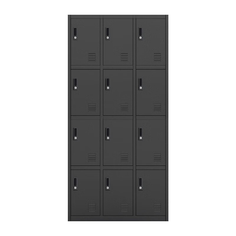 Metal Staff Work Clothes Storage Locker Cabinets Changing Room Use 12 Door Steel Locker