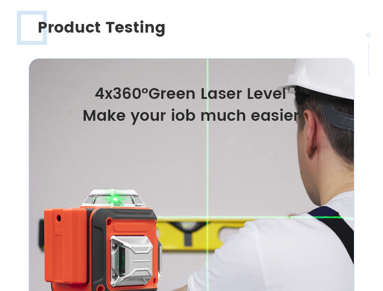 New Model Household 16 Lines Laser Level Laser Level With Tripod Power Tool Set 360 Laser Level