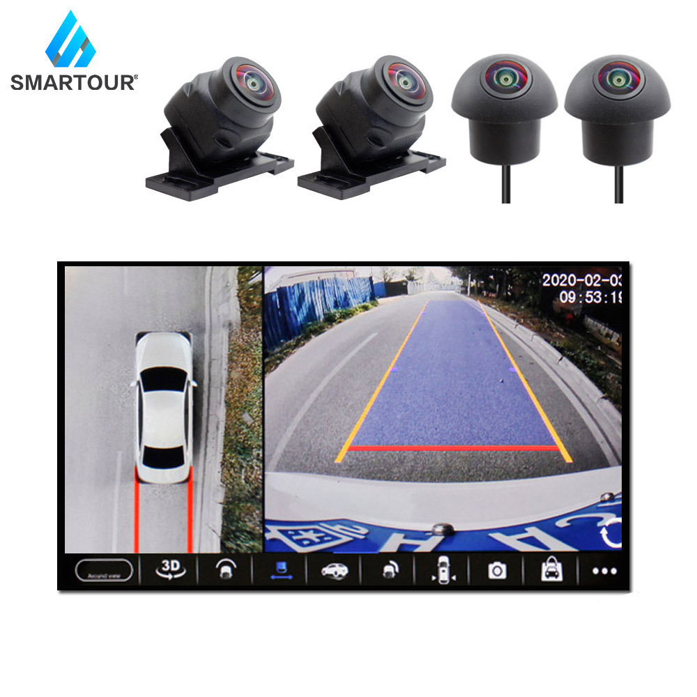 Smartour 360 Degree AHD 1080P 360 Degree Bird View Camera System For Bmw Cars Rear/Front/Left/Right 360 Degree Surround System