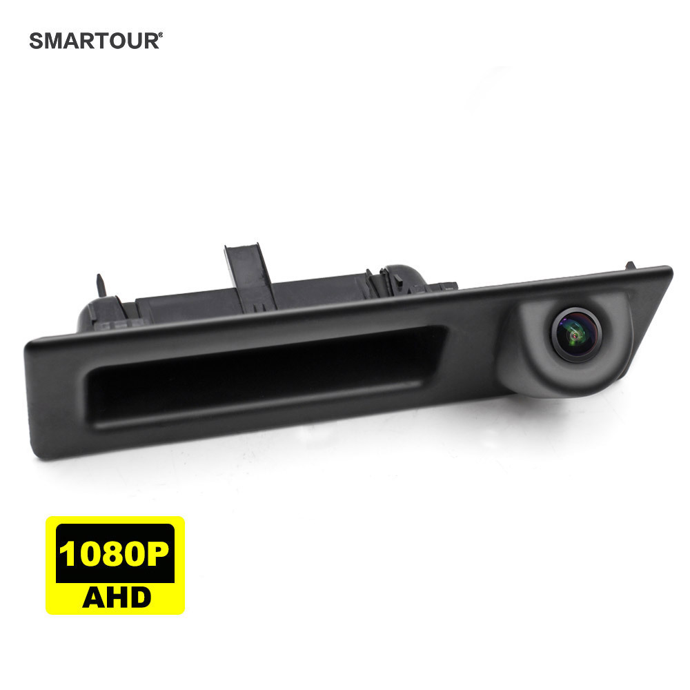 Trunk Handle 1080P Fisheye Car Rear View Camera For BMW 2 3 5 7 Series X1 X3 X4 X5 F30 F32 F36 F10 F11 F25 F48 Parking Reverse