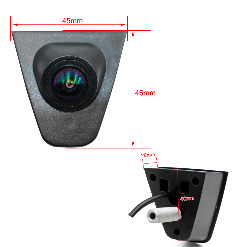 Smartour AHD 180 Degree Front View Camera for Honda CRV Accord Fit City Civic Odyssey Spirior U-RV X-RV Jade Forward Logo Mount