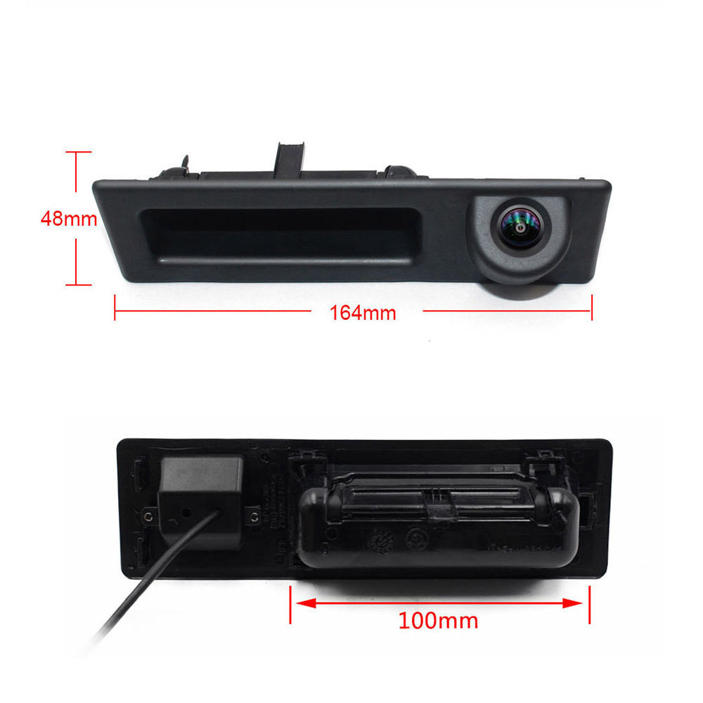 Trunk Handle 1080P Fisheye Car Rear View Camera For BMW 2 3 5 7 Series X1 X3 X4 X5 F30 F32 F36 F10 F11 F25 F48 Parking Reverse