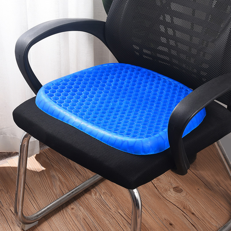 Explosive Honeycomb Ice Cushion Polymer Gel Car Seat Office Silicone Cushion