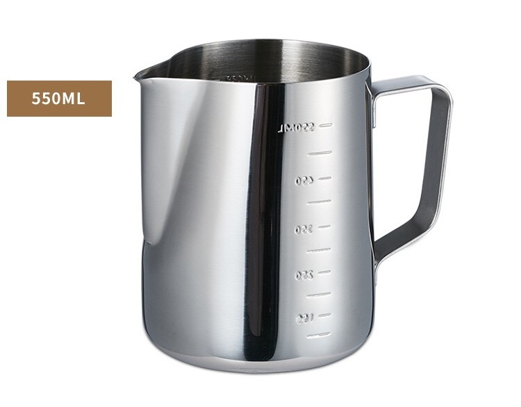 hot sale product 2020 Barista Tools Espresso Coffee Latte Art Pitcher 304 Stainless Steel Milk Jug 350ml Milk Frothing Pitcher