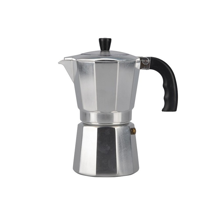 Wholesale Italian Aluminum Moka Espresso Latte Percolator Stove Top Coffee Maker Pot Home Coffee Pot