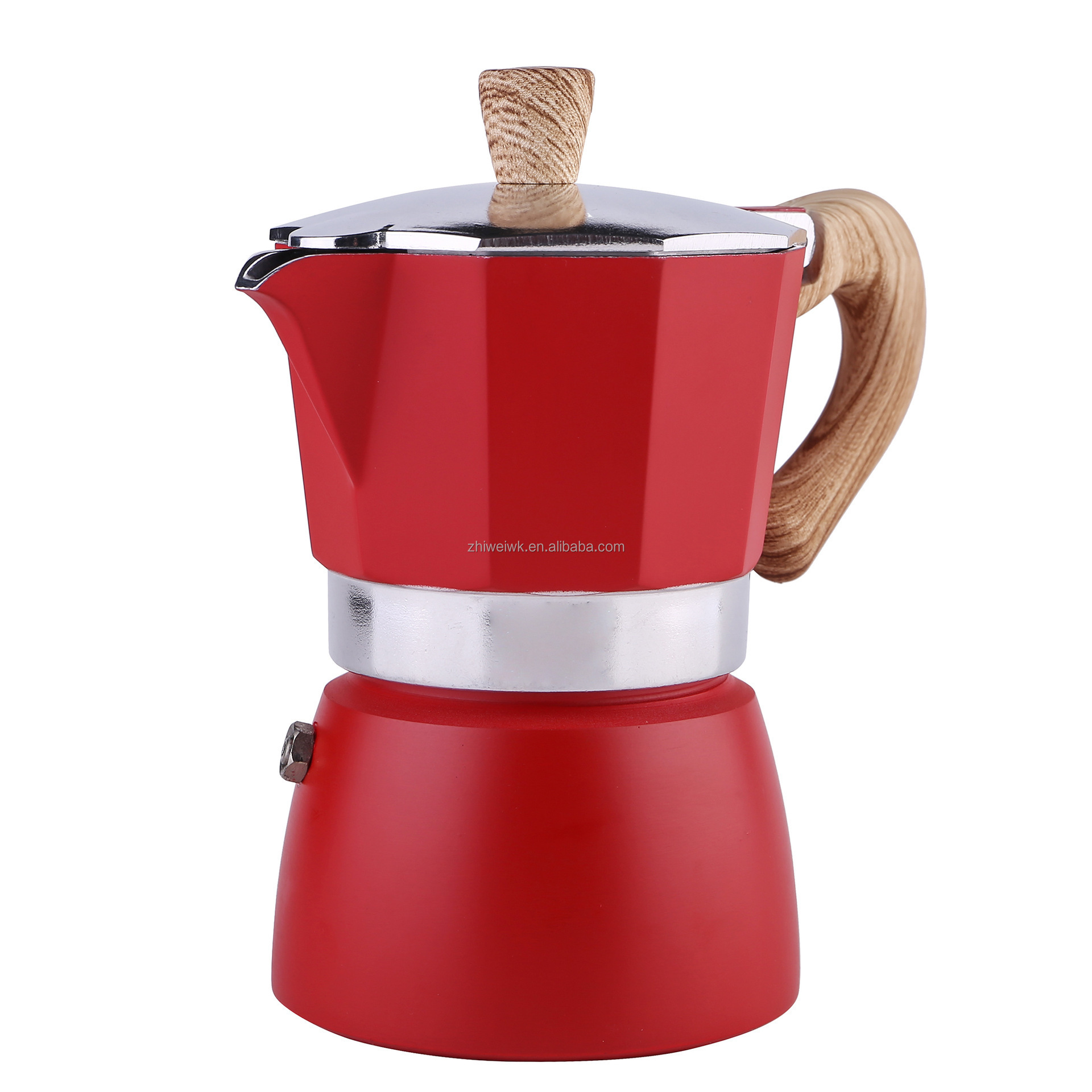 3 Cup and 6 Cup Aluminum Bialetti Moka Cafetera Espresso Coffee Maker Pot Coffee Percolator barista Moka Pot