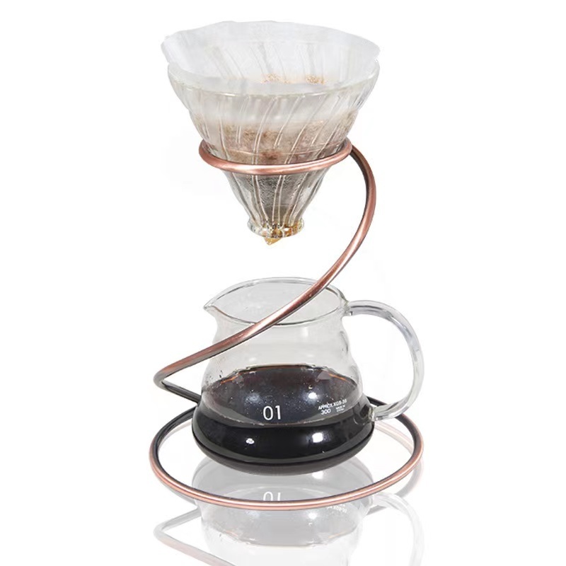 Hot Selling Coffee Filter Cup Holder Coffee Accessories Snake-shaped Coffee Dripper Stander