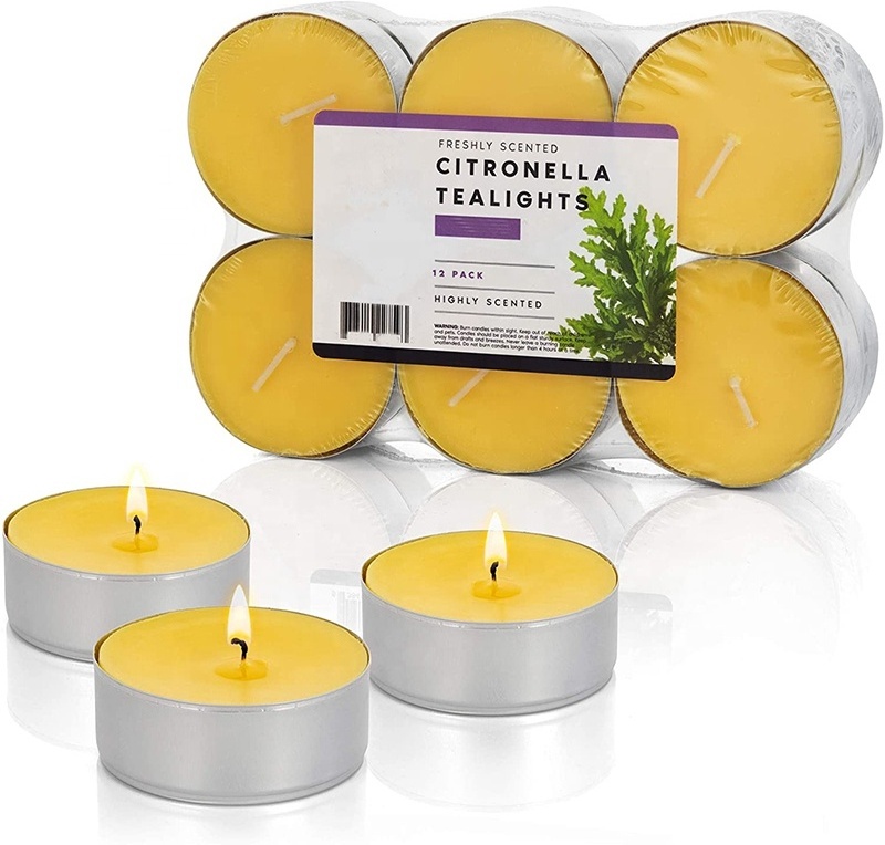 tealight citronella candles, citronella tealight candle