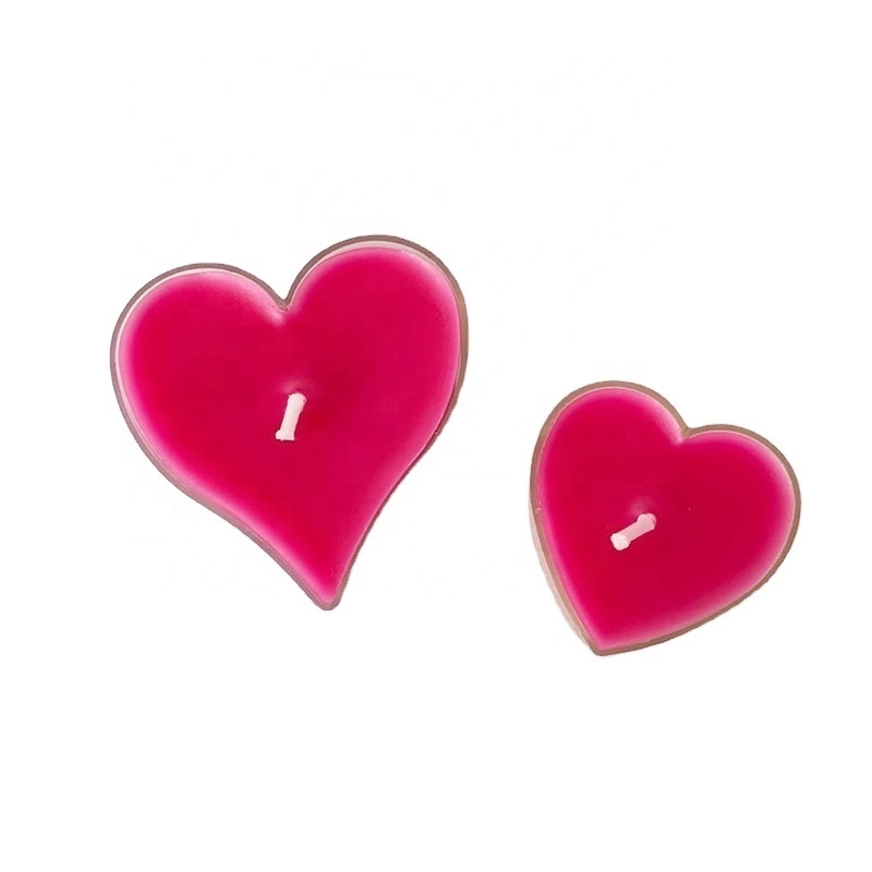 Heart Shaped Tealight Candles