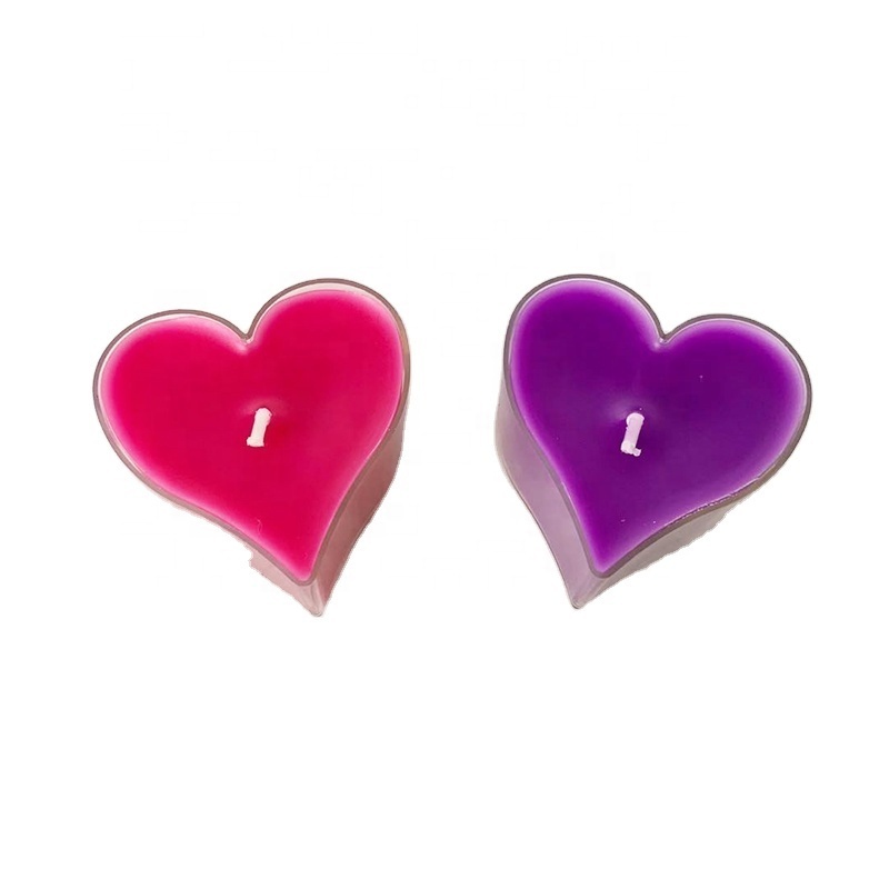 Heart Shaped Tealight Candles