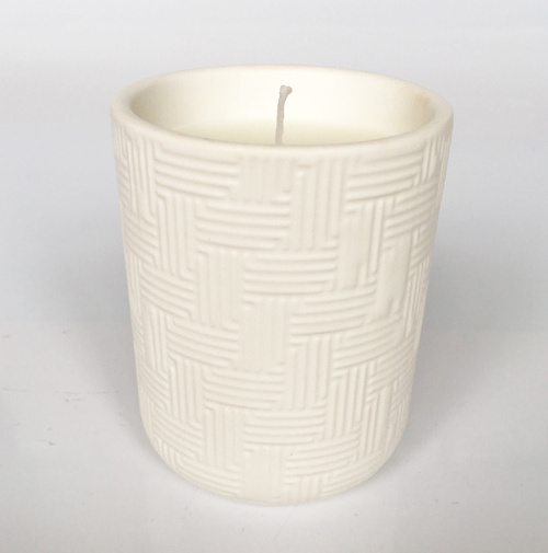 Stylish Scented Ceramic Cup Candle Ceramic Craft Candle Novelty Ceramic Candle