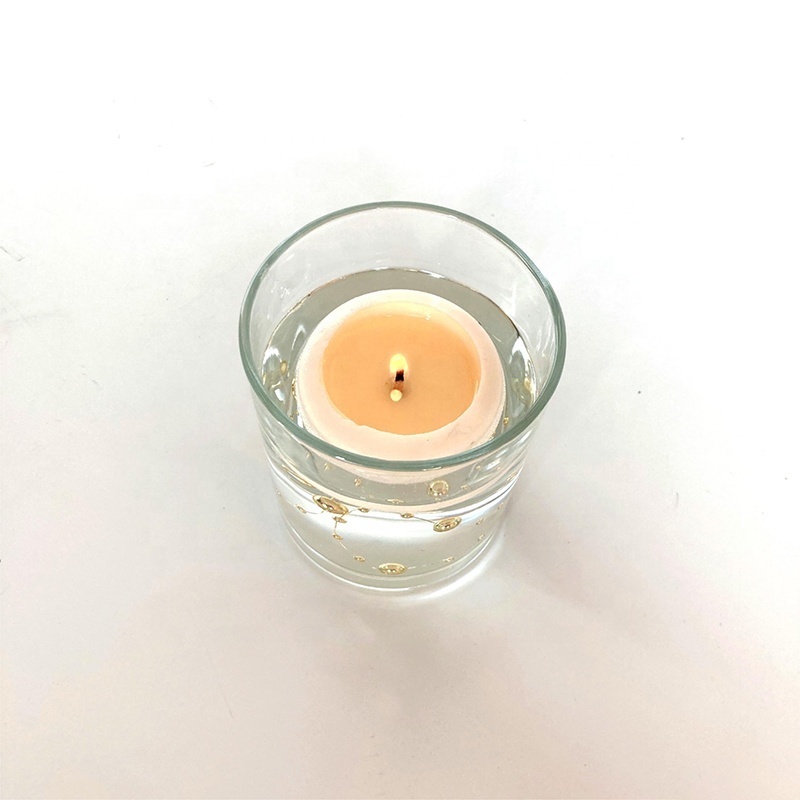 Real Wax Water Activated Floating Candle Factory Wholesale 2 Inches Handmade Customized China Logo Style Feature Weight Material