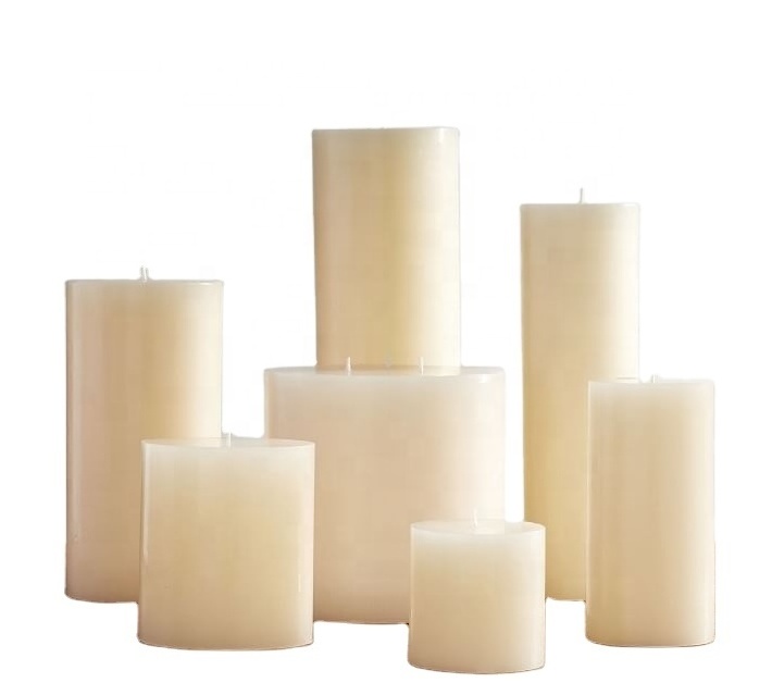 Wholesale Supplier Without Jar Soy Wax Contemporary Giant 5x5 Pillar Scented Candle