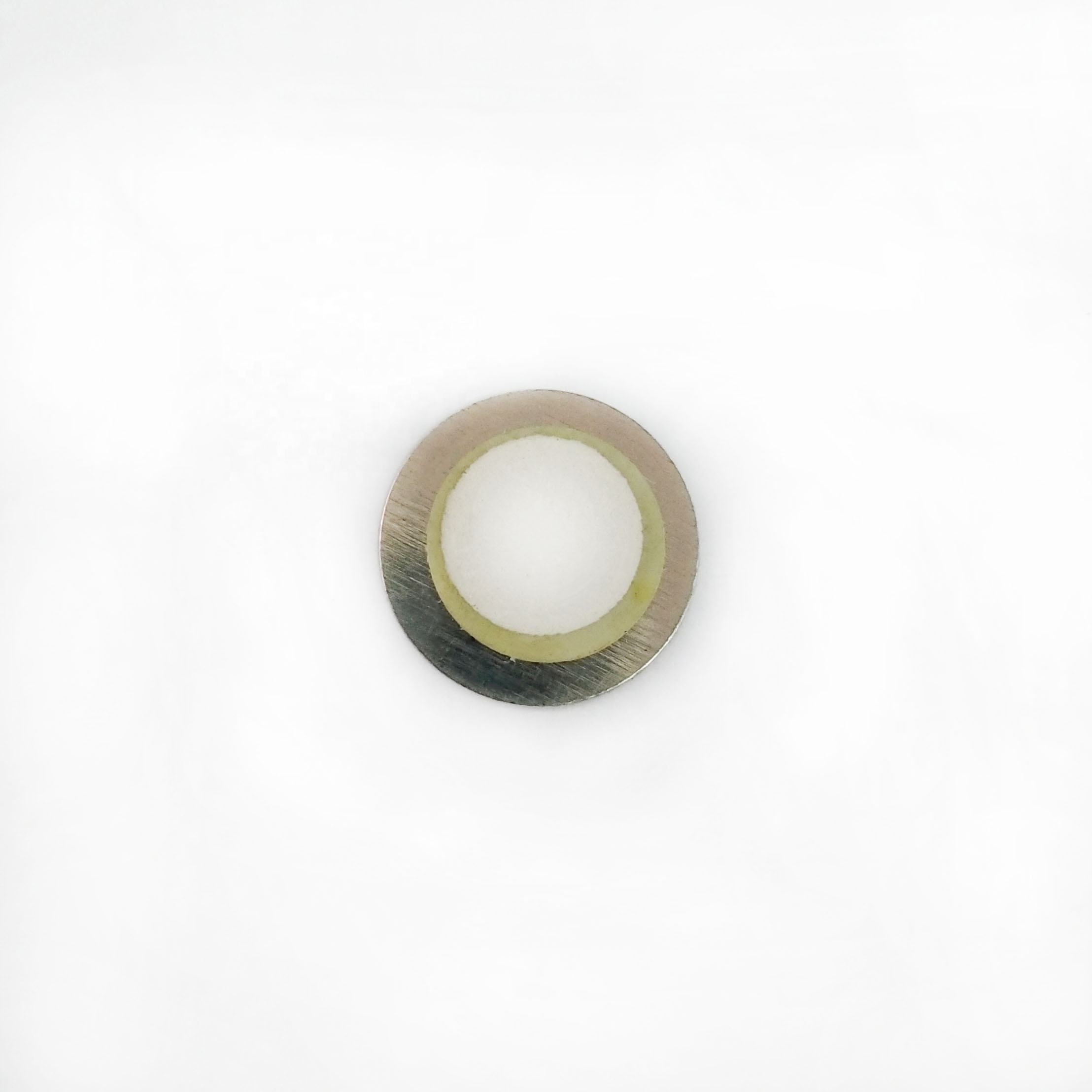 12F*9mm Piezo Ceramic Buzzer 12MM Iron-based Piezo ceramic disc