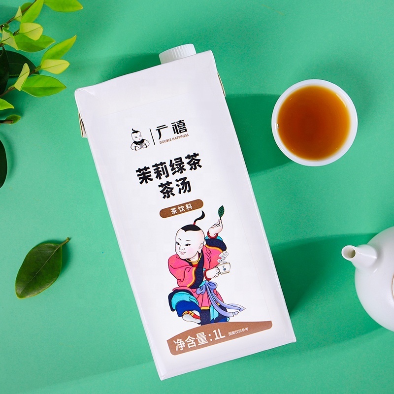 1L Double Happiness Concentrated Jasmine Green Tea Extract for Bubble tea