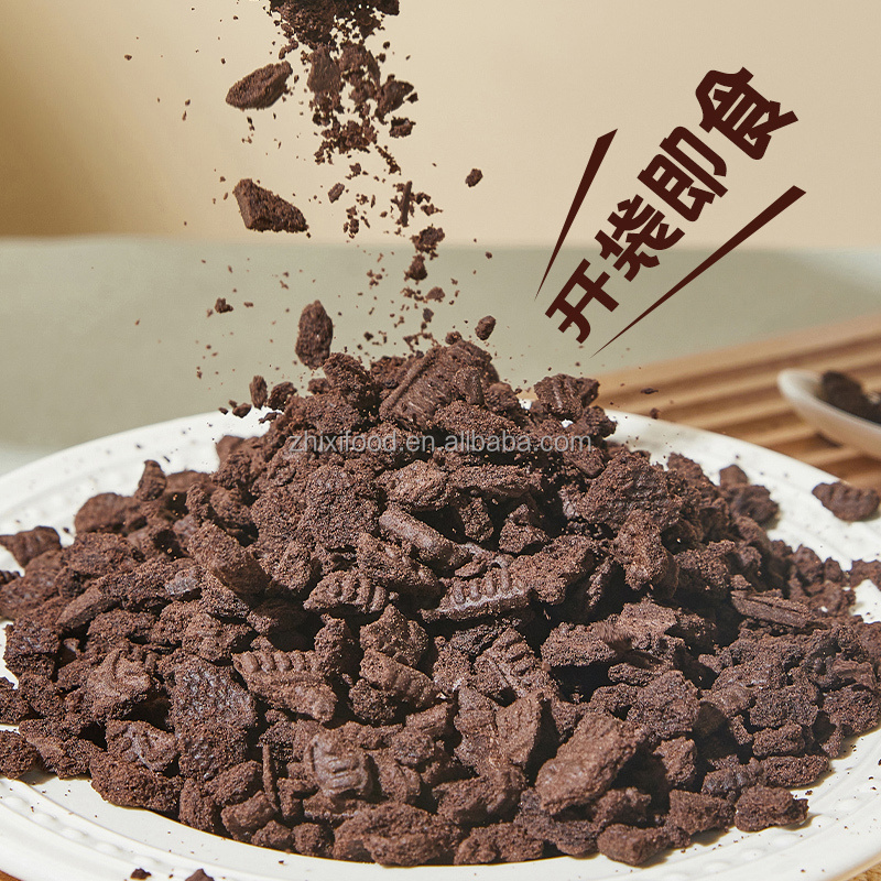 Milk Tea Ingredients Decorative Original Cocoa Biscuit Crumbs Cookie Pieces 400g