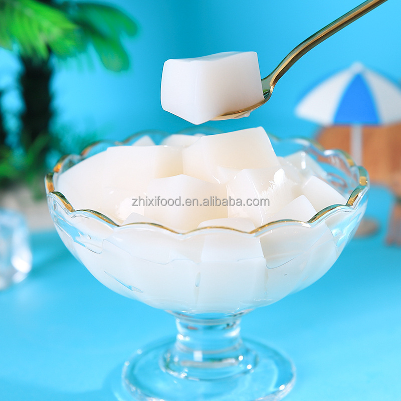 2021 New Ready-to-use Fruit Jelly Coconut Milk Jelly Pudding for Bubble Tea