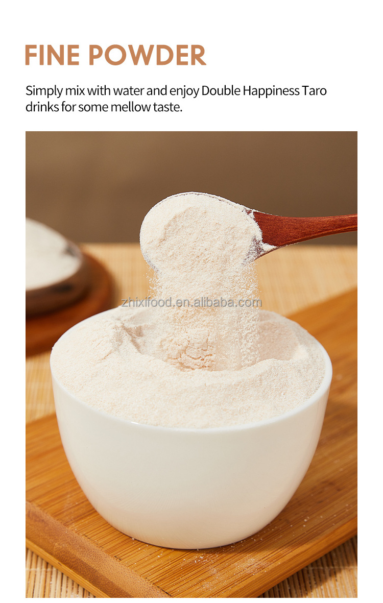 1kg Factory Direct Sale Instant Pure Organic Taro Puree Flavor Powder for Bubble Tea