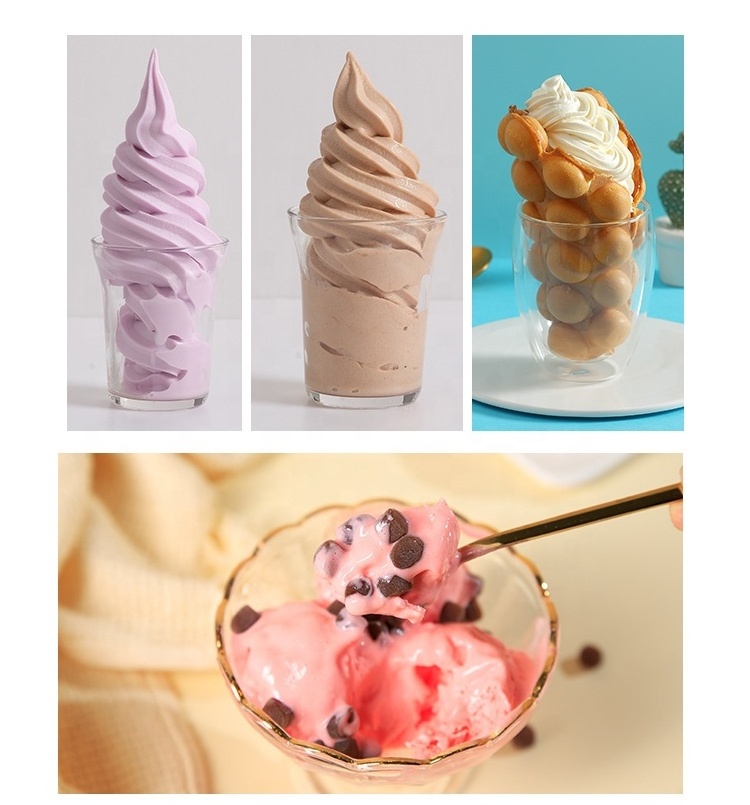 1kg*12bags/Ctn Milk Flavor Soft Serve Ice Cream Powder Mix for Making Ice Cream