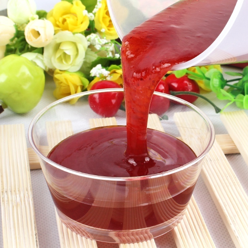 3kg Xianhuo Natural Concentrated Strawberry Juice Syrup Hot Sale Factory Price